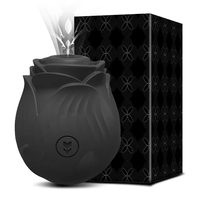 Rose-Sucking Dildo Vibrator Sex Toys for Women Sucking Clitoral Nipple Clit Sucker G Spot Vibrators Adults Goods Sex Toy 18+